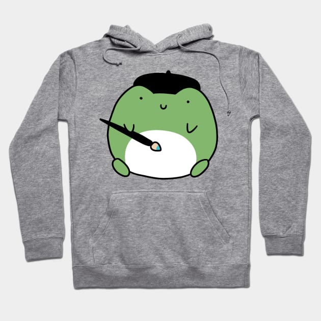 Artist Frog Hoodie by saradaboru